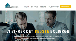 Desktop Screenshot of koebsmaeglerne.dk