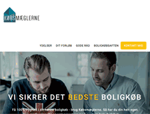 Tablet Screenshot of koebsmaeglerne.dk